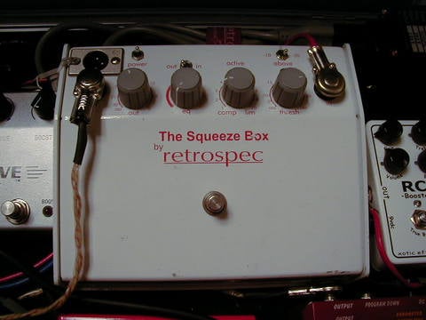 <br>retrospec レトロスペック/エフェクター/コンプレッサー/The Squeeze Box/2982431/Bランク/75